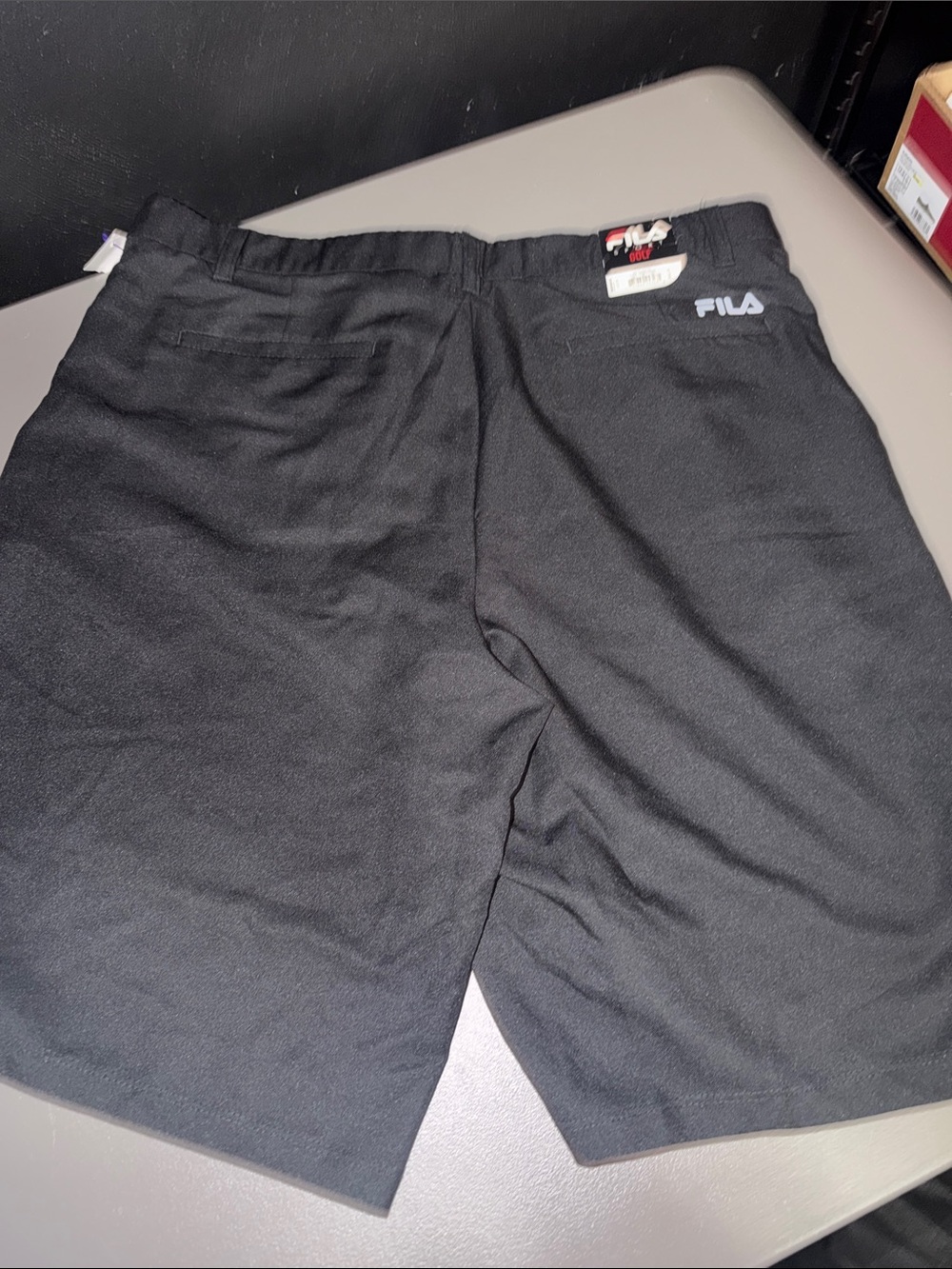 New Fila Black Golf Shorts men’s size 36